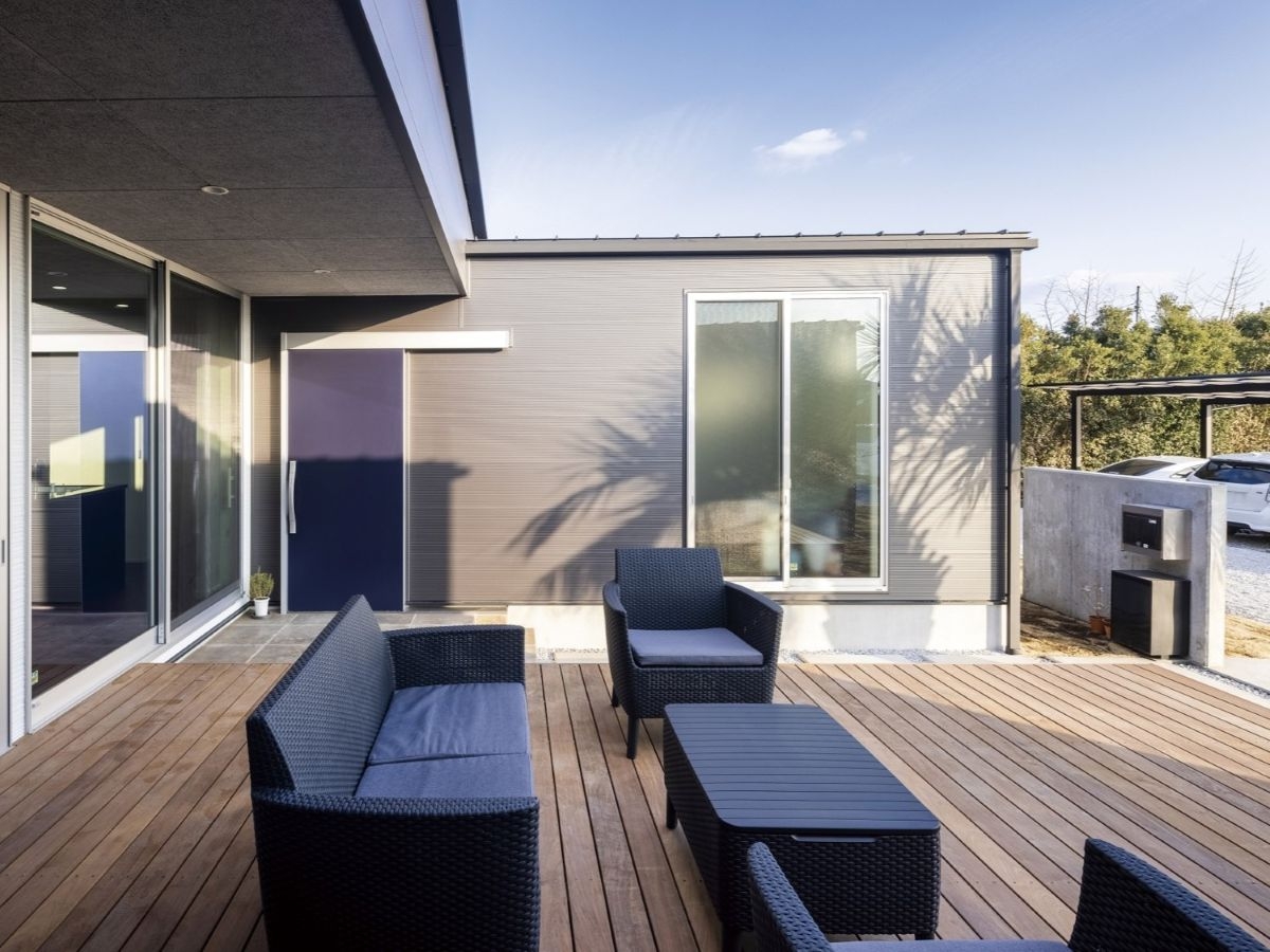 中庭・バルコニー